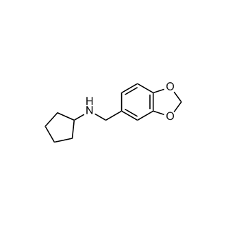 n-(1,3-Dioxaindan-5-ylmethyl)cyclopentanamine
