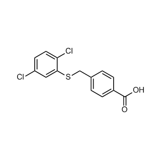 4-{[(2,5-dichlorophenyl)sulfanyl]methyl}benzoic acid