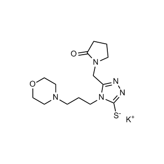 Potassium {4-[3-(morpholin-4-yl)propyl]-5-[(2-oxopyrrolidin-1-yl)methyl]-4h-1,2,4-triazol-3-yl}sulfanide