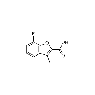 7-Fluoro-3-methyl-1-benzofuran-2-carboxylic acid