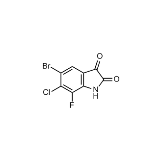 5-Bromo-6-chloro-7-fluoroindoline-2,3-dione