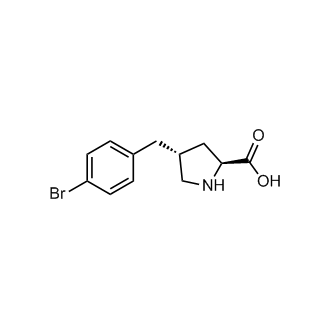 (2S,4R)-4-(4-Bromobenzyl)pyrrolidine-2-carboxylic acid
