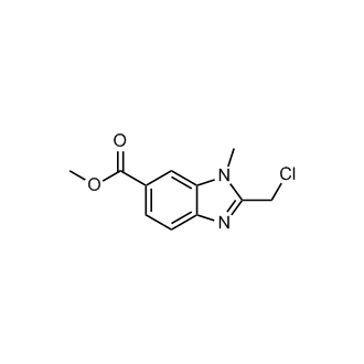 Methyl 2-(chloromethyl)-1-methyl-1H-benzo[d]imidazole-6-carboxylate