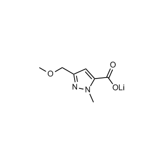 Lithium 3-(methoxymethyl)-1-methyl-1H-pyrazole-5-carboxylate