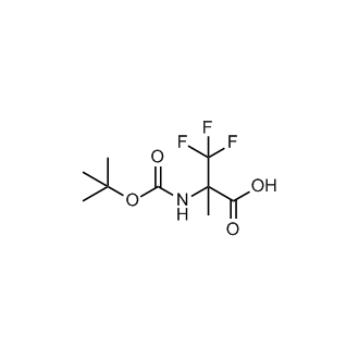 2-{[(tert-butoxy)carbonyl]amino}-3,3,3-trifluoro-2-methylpropanoic acid
