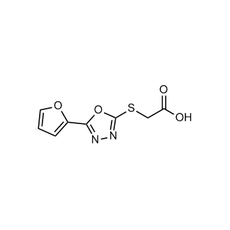 2-{[5-(furan-2-yl)-1,3,4-oxadiazol-2-yl]sulfanyl}acetic acid