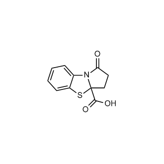 2,3-Dihydro-1-oxopyrrolo[2,1-b]benzothiazole-3a(1H)-carboxylic acid