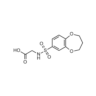 N-[(3,4-Dihydro-2H-1,5-benzodioxepin-7-yl)sulfonyl]glycine