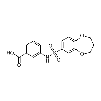 3-(3,4-Dihydro-2h-1,5-benzodioxepine-7-sulfonamido)benzoic acid