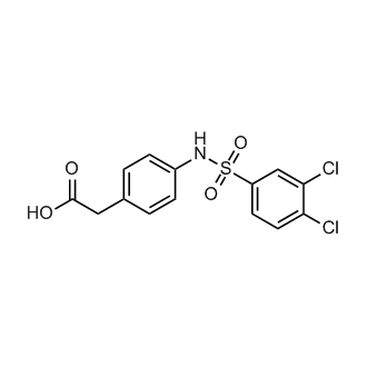 2-[4-(3,4-dichlorobenzenesulfonamido)phenyl]acetic acid