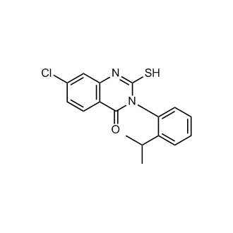 7-Chloro-2,3-dihydro-3-[2-(1-methylethyl)phenyl]-2-thioxo-4(1H)-quinazolinone