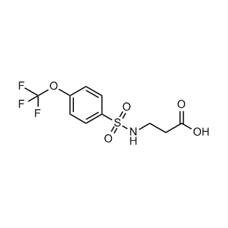 3-[4-(trifluoromethoxy)benzenesulfonamido]propanoic acid