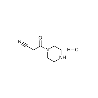 3-Oxo-3-(piperazin-1-yl)propanenitrile hydrochloride