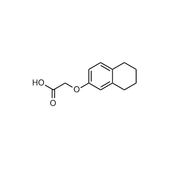 2-(5,6,7,8-Tetrahydronaphthalen-2-yloxy)acetic acid