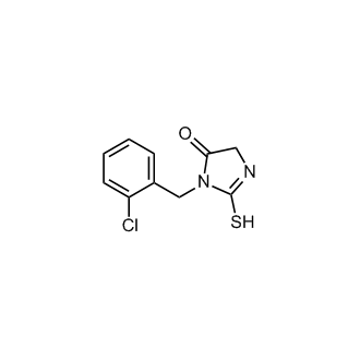 1-[(2-chlorophenyl)methyl]-2-sulfanyl-4,5-dihydro-1h-imidazol-5-one