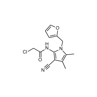 2-Chloro-N-[3-cyano-1-(furan-2-ylmethyl)-4,5-dimethyl-1h-pyrrol-2-yl]acetamide