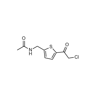 n-{[5-(2-chloroacetyl)thiophen-2-yl]methyl}acetamide
