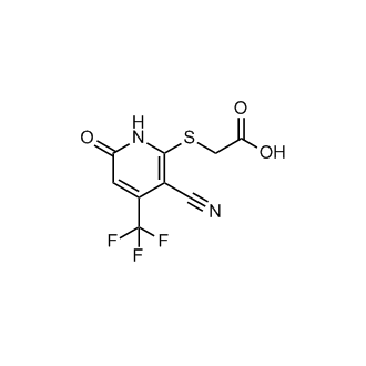 2-{[3-cyano-6-oxo-4-(trifluoromethyl)-1,6-dihydropyridin-2-yl]sulfanyl}acetic acid
