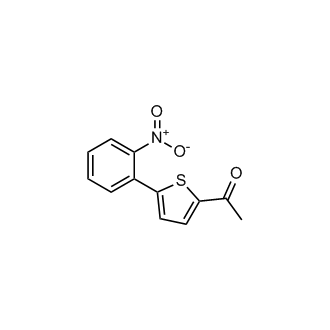 1-[5-(2-nitrophenyl)thiophen-2-yl]ethan-1-one