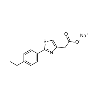 Sodium 2-[2-(4-ethylphenyl)-1,3-thiazol-4-yl]acetate