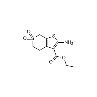 Ethyl 2-amino-6,6-dioxo-4h,5h,7h-6λ6-thieno[2,3-c]thiopyran-3-carboxylate
