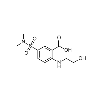 5-(Dimethylsulfamoyl)-2-[(2-hydroxyethyl)amino]benzoic acid