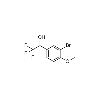 1-(3-Bromo-4-methoxyphenyl)-2,2,2-trifluoroethan-1-ol
