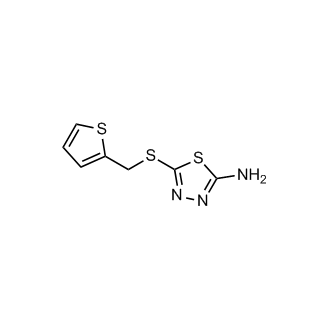 5-[(thiophen-2-ylmethyl)sulfanyl]-1,3,4-thiadiazol-2-amine