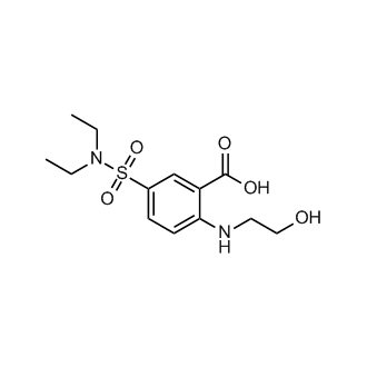 5-(Diethylsulfamoyl)-2-[(2-hydroxyethyl)amino]benzoic acid