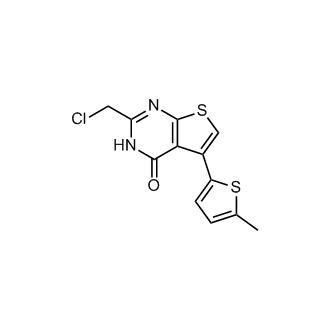 2-(Chloromethyl)-5-(5-methylthiophen-2-yl)-3h,4h-thieno[2,3-d]pyrimidin-4-one
