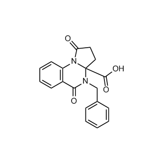 4-Benzyl-1,5-dioxo-1h,2h,3h,3ah,4h,5h-pyrrolo[1,2-a]quinazoline-3a-carboxylic acid