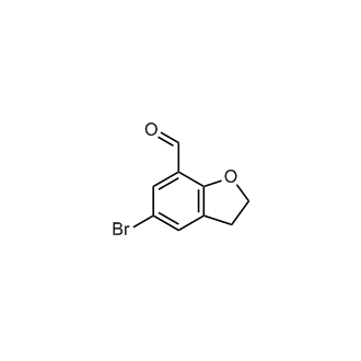 5-Bromo-2,3-dihydro-1-benzofuran-7-carbaldehyde
