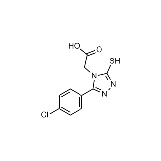 2-[3-(4-chlorophenyl)-5-sulfanyl-4h-1,2,4-triazol-4-yl]acetic acid