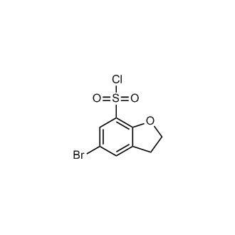5-Bromo-2,3-dihydro-1-benzofuran-7-sulfonyl chloride