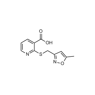 2-{[(5-methyl-1,2-oxazol-3-yl)methyl]sulfanyl}pyridine-3-carboxylic acid