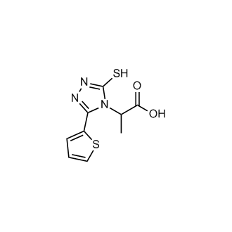 2-[3-sulfanyl-5-(thiophen-2-yl)-4h-1,2,4-triazol-4-yl]propanoic acid