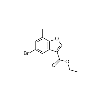 Ethyl 5-bromo-7-methyl-1-benzofuran-3-carboxylate