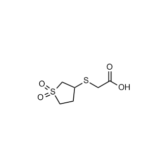 2-[(Tetrahydro-1,1-dioxido-3-thienyl)thio]acetic acid