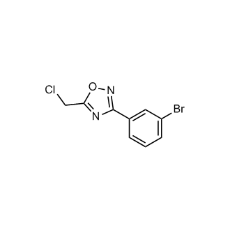 3-(3-Bromophenyl)-5-(chloromethyl)-1,2,4-oxadiazole