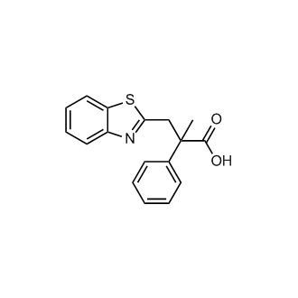 3-(1,3-Benzothiazol-2-yl)-2-methyl-2-phenylpropanoic acid