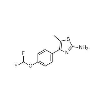 4-[4-(difluoromethoxy)phenyl]-5-methyl-1,3-thiazol-2-amine