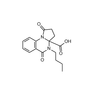 4-Butyl-1,5-dioxo-1h,2h,3h,3ah,4h,5h-pyrrolo[1,2-a]quinazoline-3a-carboxylic acid