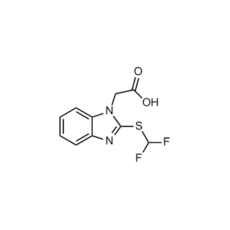 2-{2-[(difluoromethyl)sulfanyl]-1h-1,3-benzodiazol-1-yl}acetic acid