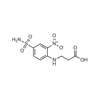 3-[(2-nitro-4-sulfamoylphenyl)amino]propanoic acid