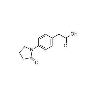 2-[4-(2-oxopyrrolidin-1-yl)phenyl]acetic acid