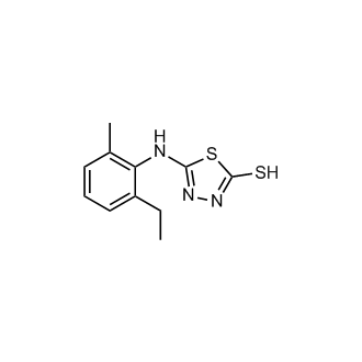 5-[(2-ethyl-6-methylphenyl)amino]-1,3,4-thiadiazole-2-thiol