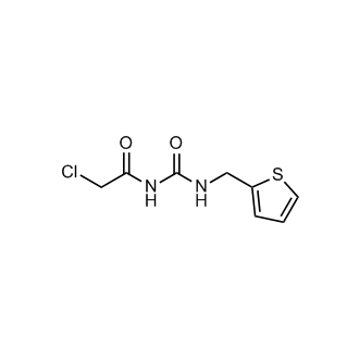 3-(2-Chloroacetyl)-1-[(thiophen-2-yl)methyl]urea