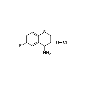 6-Fluoro-3,4-dihydro-2h-1-benzothiopyran-4-amine hydrochloride
