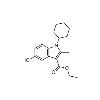 Ethyl 1-cyclohexyl-5-hydroxy-2-methyl-1h-indole-3-carboxylate