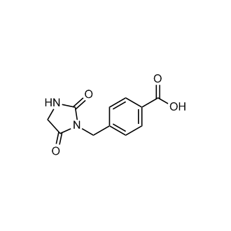 4-[(2,5-dioxoimidazolidin-1-yl)methyl]benzoic acid